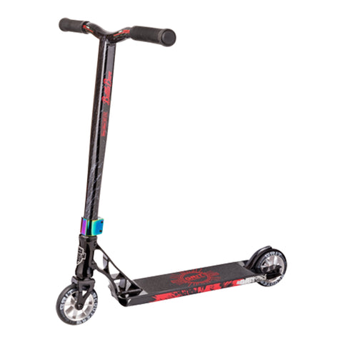 Grit Scooters 2018 Elite XM Mini Complete Stunt Scooter, Black/Silver Laser