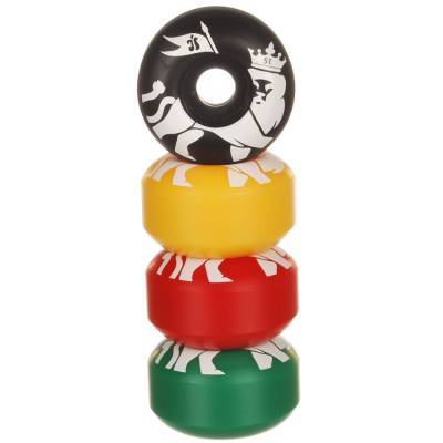 Hubba Wheels Rasta Riders 51mm