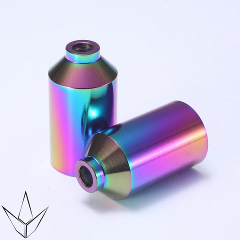 Blunt Chromoly Stunt Scooter Pegs, Neo Chrome