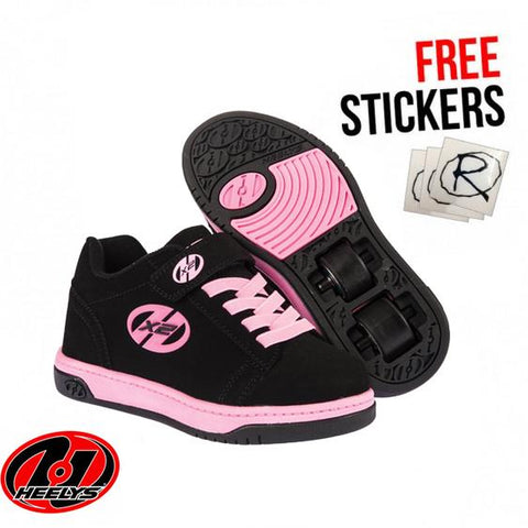 Heelys X2 Dual Up, Black/Pink