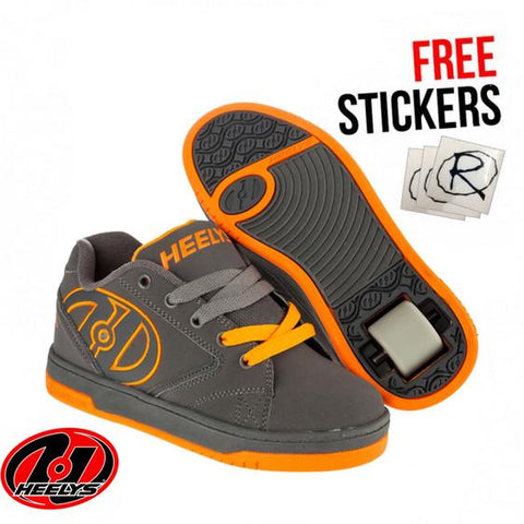 Heelys Propel 2.0, Grey/Grey/Orange