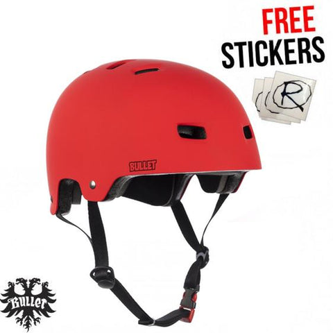 Bullet Protection Deluxe Helmet, Matte Red