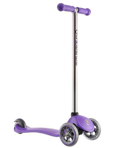 Globber Fix 3 Wheel Kids Scooter - Purple/Grey