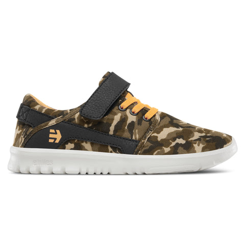 Etnies Kids Scout V, Brown/Camo