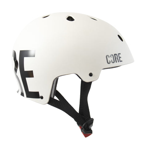 CORE Protection Street Skate/BMX Helmet, White