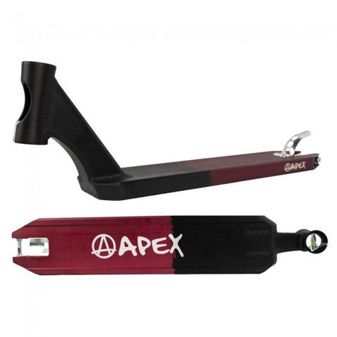 Apex Scooters Dante Hutchinson Signature Scooter Deck 580mm, Black/Red