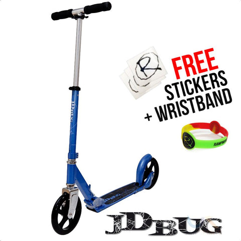 JD Bug 200 Street Series Scooter, Blue