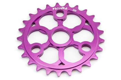 Failure Bikes Crop Sprocket 25t, Purple