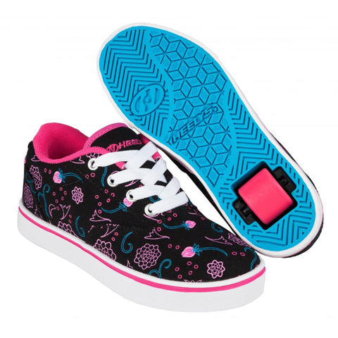 Heelys Launch, Black/Hot Pink/Blue