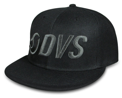 DVS Skate 3D Snapback - Black/Grey