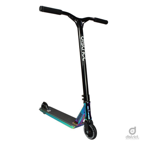 District Scooters C050 Complete Stunt Scooter, Oil Slick