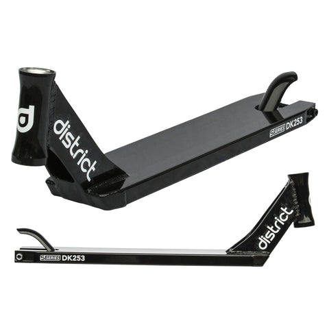 District Scooters DK253 Stunt Scooter Deck, Black