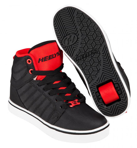 Heelys Uptown Hi Top - Black/Red Ballistic