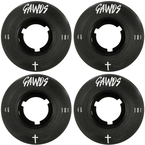 GAWDS Antirocker Grind Wheels 45mm/101a (4 pack)