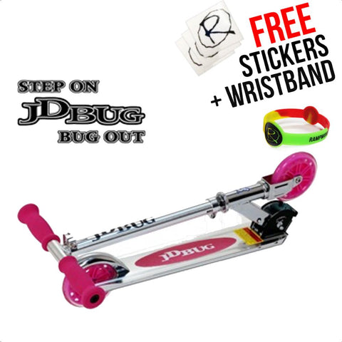JD Bug Eco Series Scooter, Pink