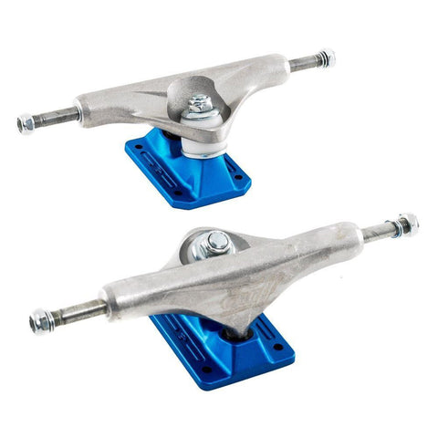 Enuff Decade Pro Satin Skateboard Trucks 129mm - Natural/Blue