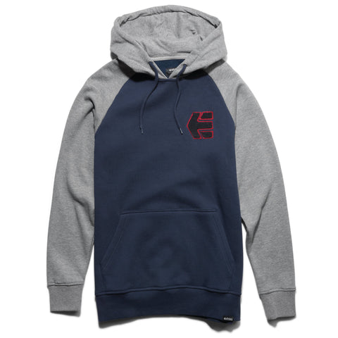 Etnies Breakers Pullover Hoodie, Navy/Grey