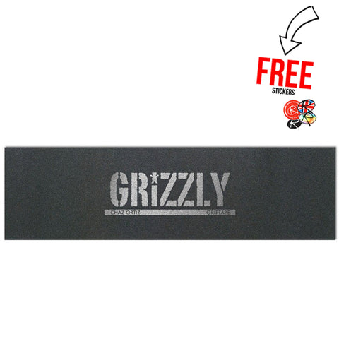 Grizzly Griptape Skateboard Grip Tape, Chaz Ortiz