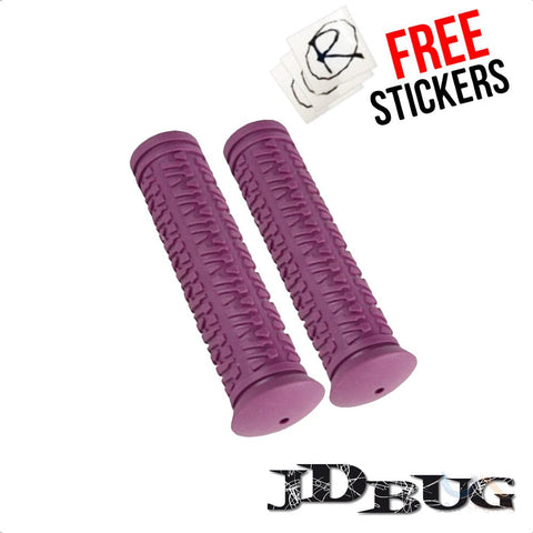 JD Bug Scooter Hand Grips / Handle Bar Grips, Purple