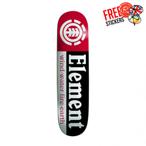 Element Skateboards Thriftwood Section Deck, 7.75"