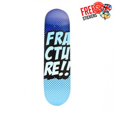 Fracture Skateboards Comic VT Deck, 8.25