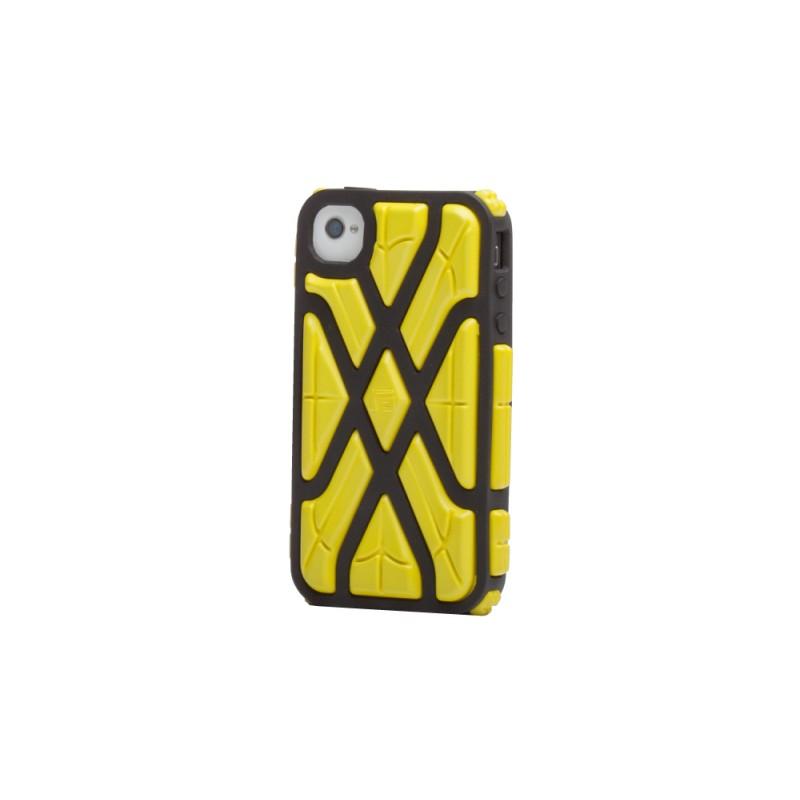 G-Form Case-X iPhone 4 Case, Black/Yellow