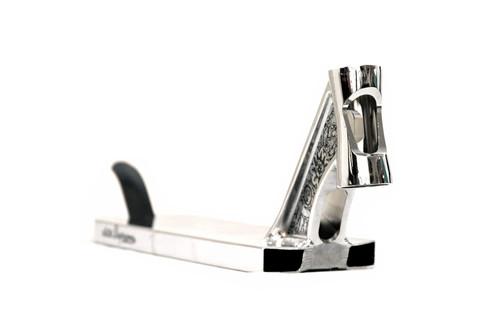 Elite Jake Taylor Sig Scooter Deck, Chrome