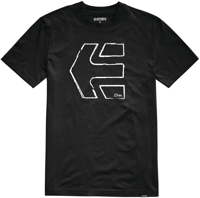 etnies sketch outline black