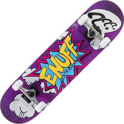 Enuff Skateboards POW 7.75 Complete, Purple