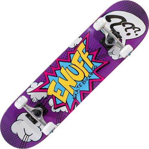 Enuff Skateboards POW 7.75 Complete, Purple