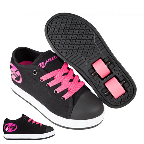 Heelys X2 Fresh, Black/Pink/white