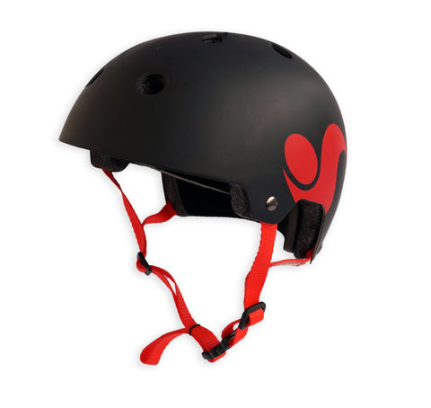 DVS Ace Skate Helmet Black/Red