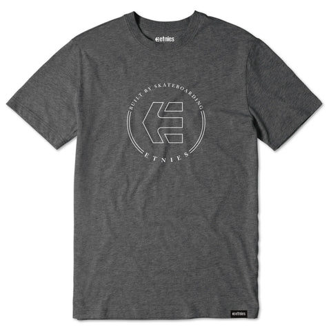 Etnies Icon Ringer Tshirt, Heather Grey