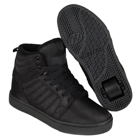 Heelys Uptown Hi-Top Shoes - Black/Ballistic/Nylon