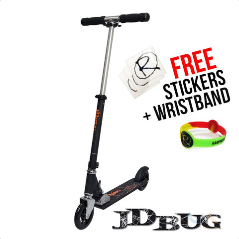JD Bug 150 Street Series Scooter, Black