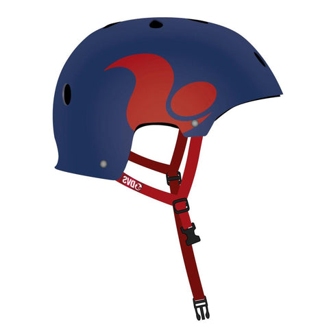 DVS Ace Skate/BMX Helmet, Blue/Red