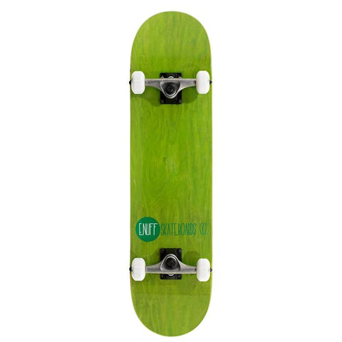 Enuff Logo Stain Complete Skateboard, Green