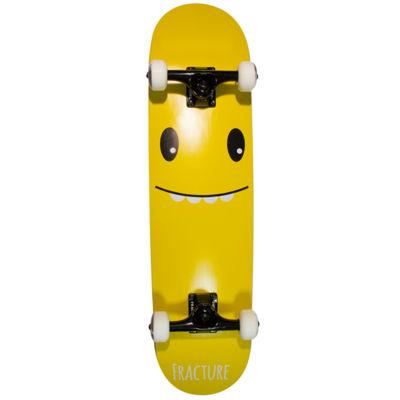 Fracture Skateboards Lil Monsters Complete 7.75, Yellow